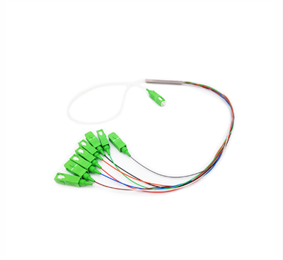 1 x 8 PLC Fiber Splitter, Mini modul, 900μm